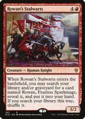 Rowan's Stalwarts [Foil] Magic Throne of Eldraine Prices