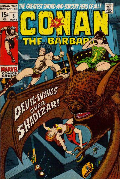 Conan the Barbarian #6 (1971) Comic Books Conan the Barbarian