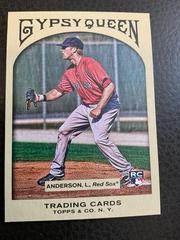Lars Anderson #181 Baseball Cards 2011 Topps Gypsy Queen Prices