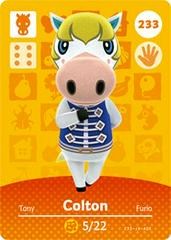 Colton #233 [Animal Crossing Series 3] Amiibo Cards Prices