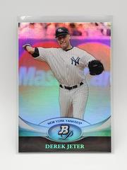 Derek Jeter #9 Baseball Cards 2011 Bowman Platinum Prices
