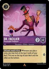 Dr. Facilier - Remarkable Gentleman [Foil] #39 Lorcana First Chapter Prices