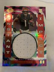 Ja'Marr Chase [Gold] #II-JC Football Cards 2021 Panini Illusions Instant Impact Prices