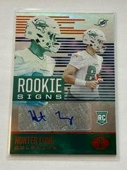 Hunter Long [Orange] #RS-HL Football Cards 2021 Panini Illusions Rookie Signs Autographs Prices