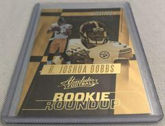 R. Joshua Dobbs #25 Football Cards 2017 Panini Absolute Rookie Roundup Prices