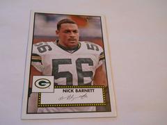 Nick Barnett [Black Back] #9 Football Cards 2006 Topps Heritage Prices