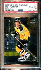 Joe Thornton [Single] #7 Hockey Cards 1998 Upper Deck Black Diamond Prices