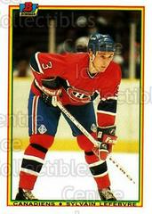 Sylvain Lefebvre #48 Hockey Cards 1990 Bowman Tiffany Prices