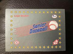 Senior Professional Baseball Logo Sticker Baseball Cards 1990 Pacific Senior League Prices