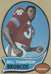 Bill Thompson #231 Football Cards 1970 Topps Prices