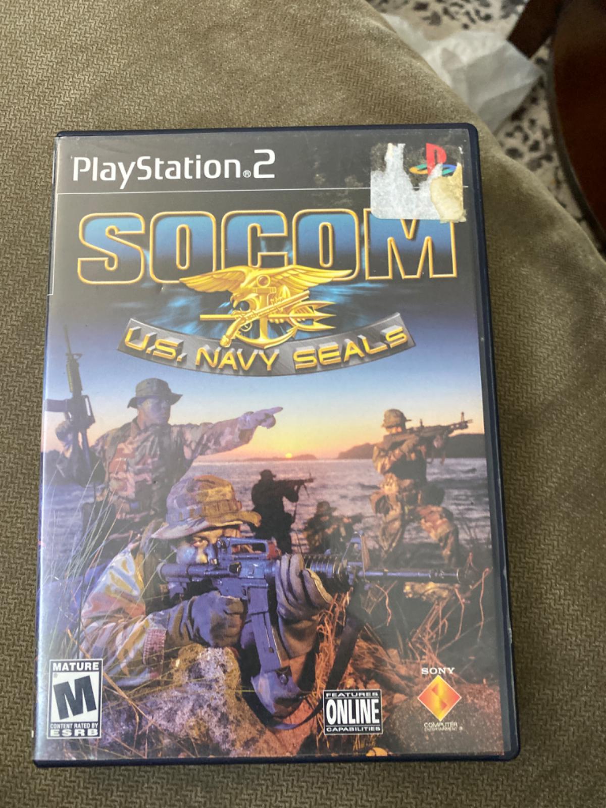 SOCOM US Navy Seals | Item, Box, and Manual | Playstation 2