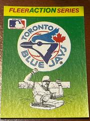 Toronto Blue Jays Baseball Cards 1990 Fleer Action Series Stickers Prices