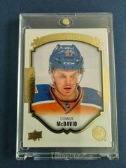 Connor McDavid [Gold] Hockey Cards 2015 Upper Deck UD Portraits Prices