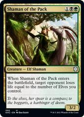 Shaman of the Pack Magic Kaldheim Commander Prices