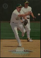 Jason Giambi #242 Baseball Cards 1999 Stadium Club Prices
