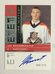 Jay Bouwmeester [Autograph] Hockey Cards 2002 SP Authentic Prices