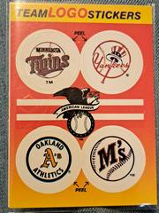 Twins, Yankees, A's, Mariners Baseball Cards 1991 Fleer Team Logo Stickers Top 10 Prices
