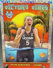 Paige Bueckers [Speckle Refractor] #VV-12 Basketball Cards 2023 Bowman Best University Victory Vibe Prices