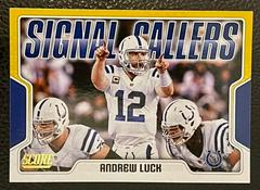 Andrew Luck [Gold] [Signal Callers] Football Cards 2018 Score Signal Callers Prices