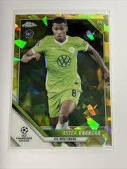 Aster Vranckx [Yellow] Soccer Cards 2021 Topps Chrome Sapphire UEFA Champions League Prices