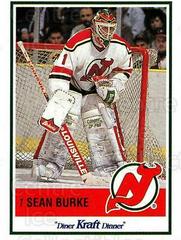Sean Burke Hockey Cards 1990 Kraft Prices