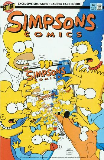 Simpsons Comics #4 (1994) Cover Art