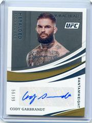 Cody Garbrandt Ufc Cards 2021 Panini Immaculate UFC Heralded Signatures Prices