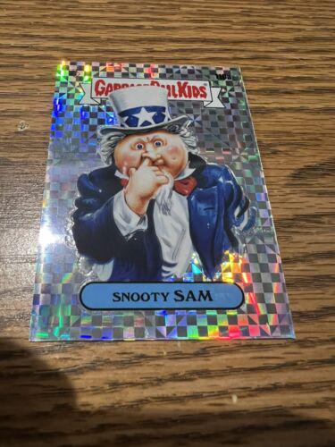 Snooty SAM [XFractor] #110a 2020 Garbage Pail Kids Chrome