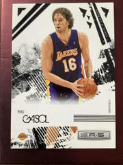 Pau Gasol Basketball Cards 2009 Panini Rookies & Stars Prices