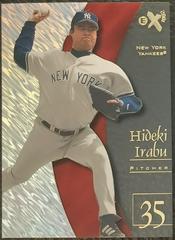 Hideki Irabu #80 Baseball Cards 1998 Skybox EX 2001 Prices