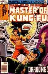 Master of Kung Fu #89 (1980) Comic Books Master of Kung Fu Prices