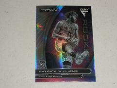 Patrick Williams [Silver] #21 Basketball Cards 2020 Panini Flux Titan Rookies Prices