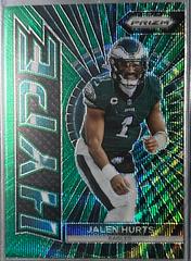 Jalen Hurts [Green Wave] #H-3 Football Cards 2023 Panini Prizm Hype Prices