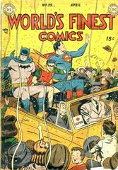 World's Finest Comics #39 (1949) Comic Books World's Finest Comics Prices