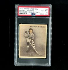 Charley McVeigh [English Only] #38 Hockey Cards 1933 World Wide Gum Ice Kings Prices