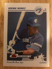 Bernie Nunez #363 Baseball Cards 1991 Impel Line Drive Pre Rookie AA Prices