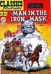 The Man in the Iron Mask Comic Books Classics Illustrated Prices