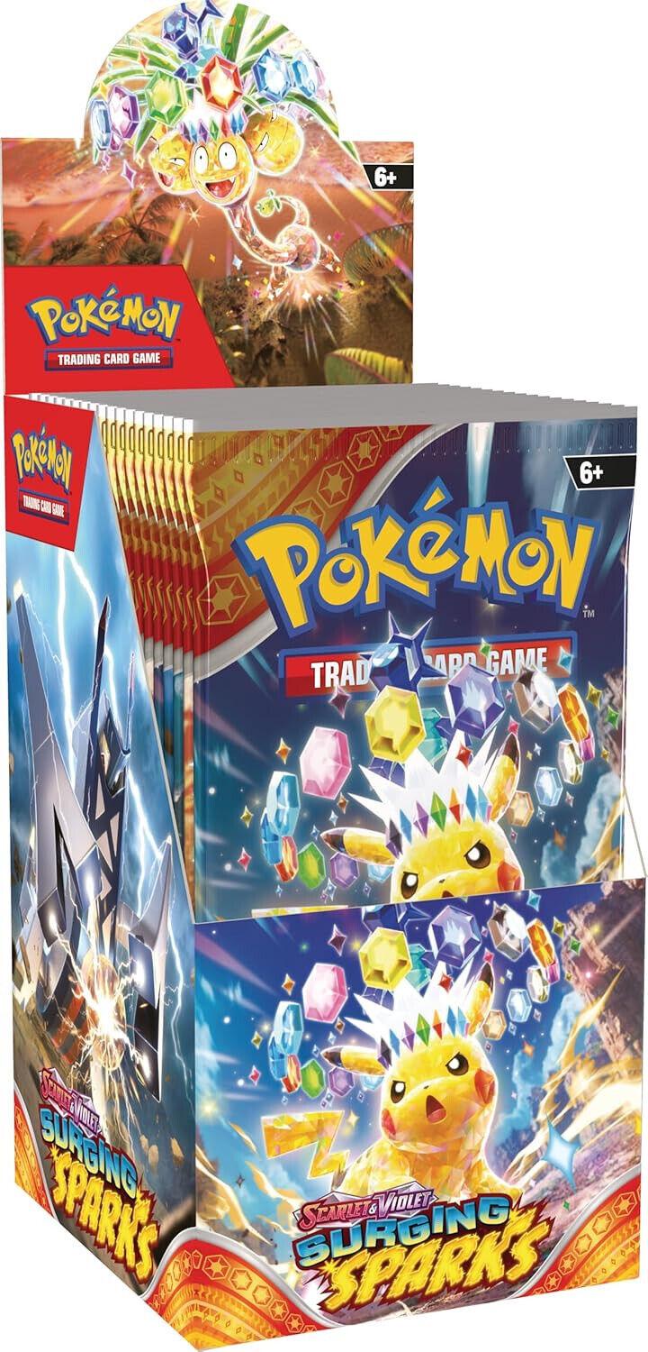 Half Booster Box Pokemon Surging Sparks