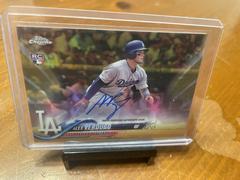 Alex Verdugo [Gold Refractor] Baseball Cards 2018 Topps Chrome Rookie Autograph Prices