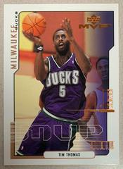 Tim Thomas #92 Basketball Cards 2000 Upper Deck MVP Prices