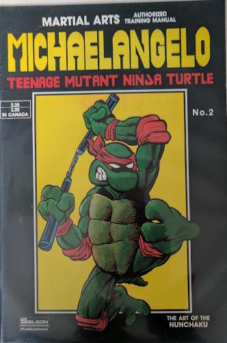 Teenage Mutant Ninja Turtles Authorized Martial Arts Training Manual #2 (1986) Comic Books Teenage Mutant Ninja Turtles Authorized Martial Arts Training Manual