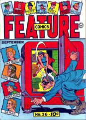 Feature Comics #36 (1940) Comic Books Feature Comics Prices