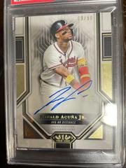 Ronald Acuna Jr. #AS-RA Baseball Cards 2023 Topps Tier One Advanced Stats Stars Autographs Prices