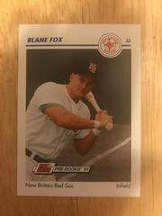 Blane Fox #461 Baseball Cards 1991 Impel Line Drive Pre Rookie AA Prices