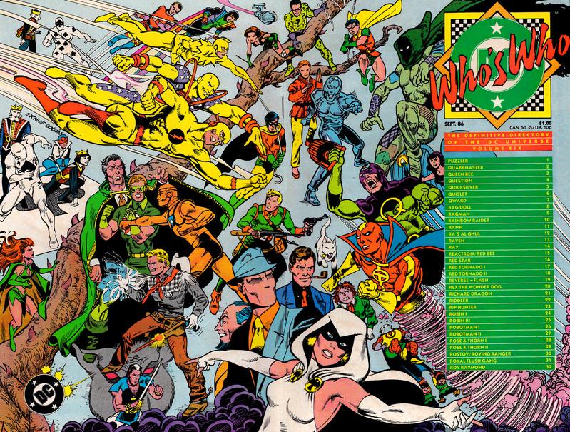 Who's Who #19 (1986) Comic Books Who's Who