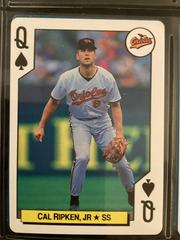 Cal Ripken Jr. [Queen of Spades] Baseball Cards 1992 U.S. Playing Card All Stars Prices