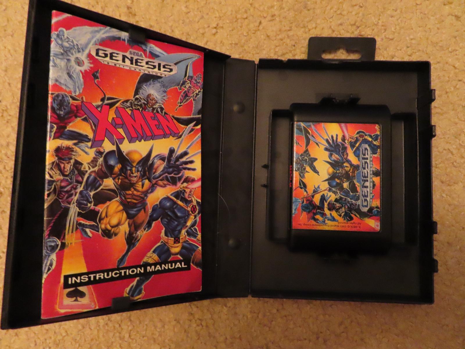 X-Men | Item, Box, and Manual | Sega Genesis