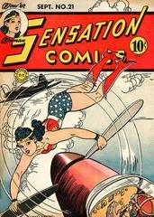 Sensation Comics #21 (1943) Comic Books Sensation Comics Prices