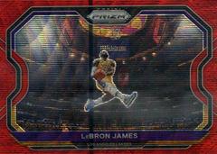 LeBron James [Ruby Wave Prizm] Basketball Cards 2020 Panini Prizm Prices