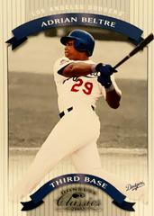 Adrian Beltre #56 Baseball Cards 2002 Donruss Classics Prices